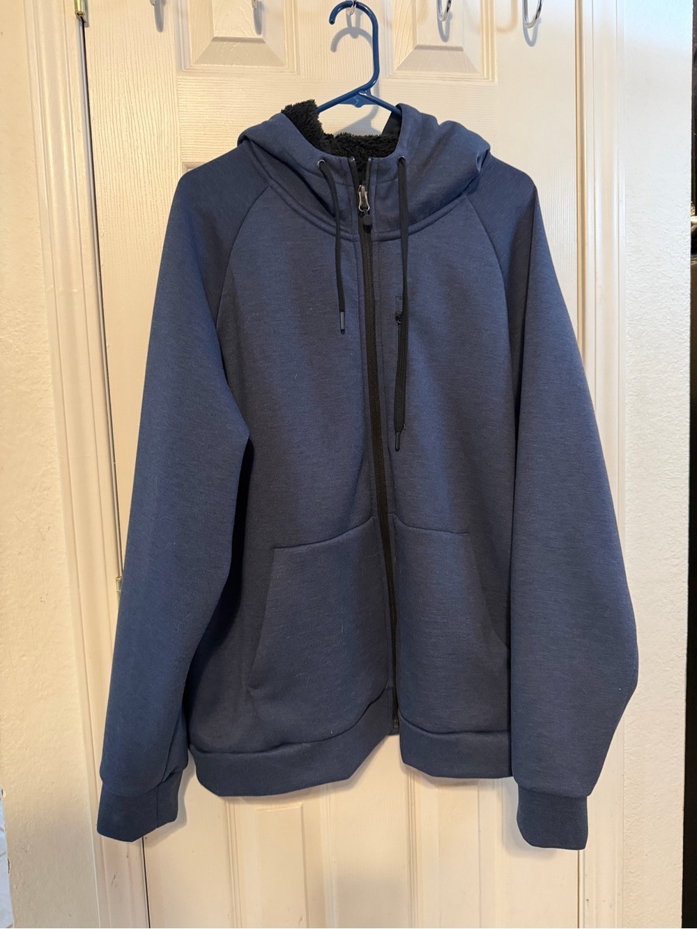 32 Degrees Men's Navy Blue Zip-Up Hoodie